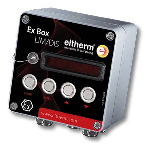 Isıtıcı Kablo Ex proof Elektronik Termostat  Ex-Box LIM/DIS