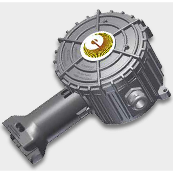 Isıtıcı Kablo Ex proof Buat Montaj Ayağı  Dahil, Ø 150 mm, Yükseklik 125 mm, Termoplastik, 1 çift Pt100 Bağlantısı, 1 Sensör Hattı ELAK-RS-Pt