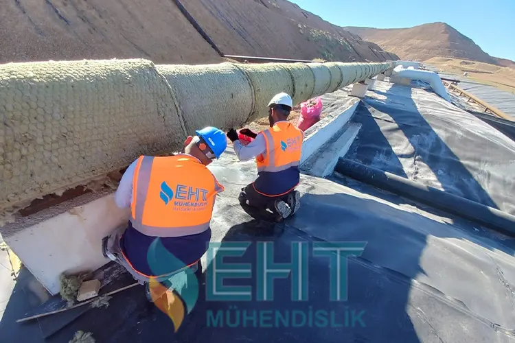 Isıtıcı KabloBORU HATTI İZOLASYON İŞİ