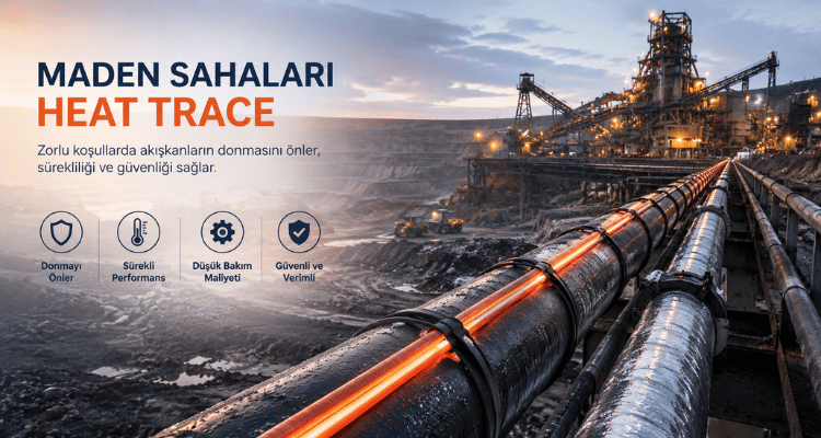 Isıtıcı KabloMaden Sahalarında Isıtıcı Kablo ile Enerji Verimliliği ve İşletme Maliyeti Optimizasyonu